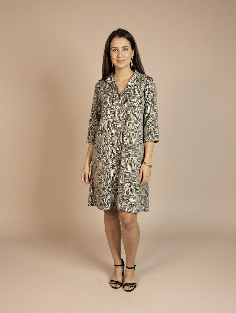 Vestido Listras Carol