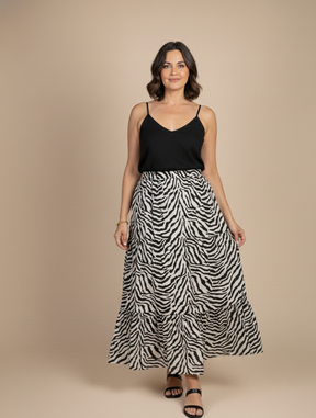Saia Maitê Zebra