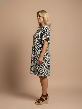 Vestido Zebra Letícia