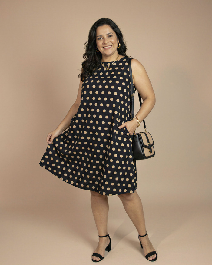 Vestido Amanda Poá