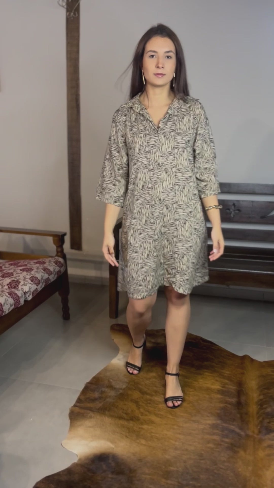 Vestido Listras Carol